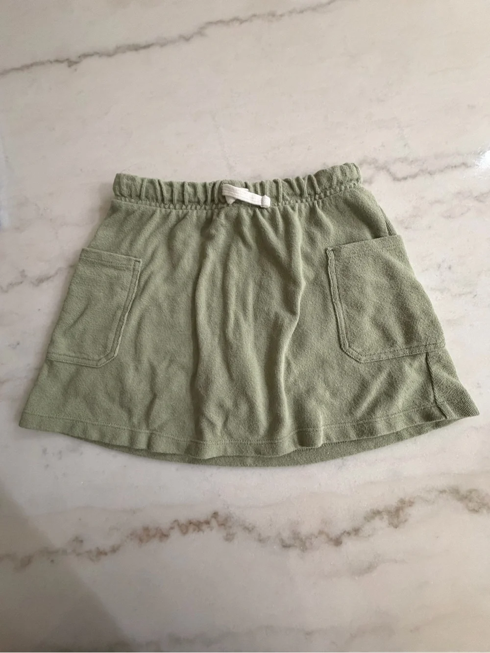 SO Kids Denim & Knit Shorts Bundle - Blue, Olive & Light Blue Tie-Dye